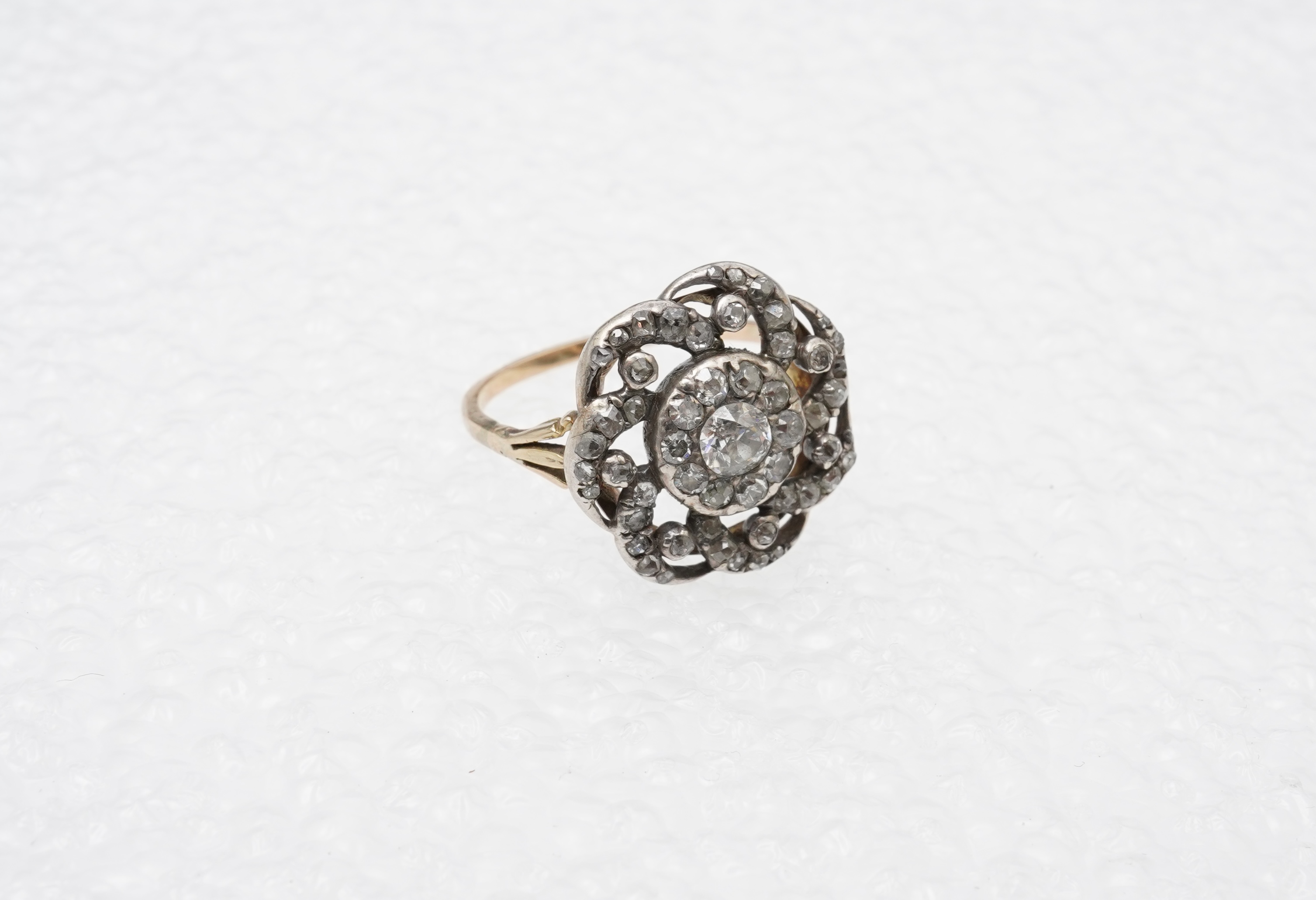 A diamond ring, early 19th century and later